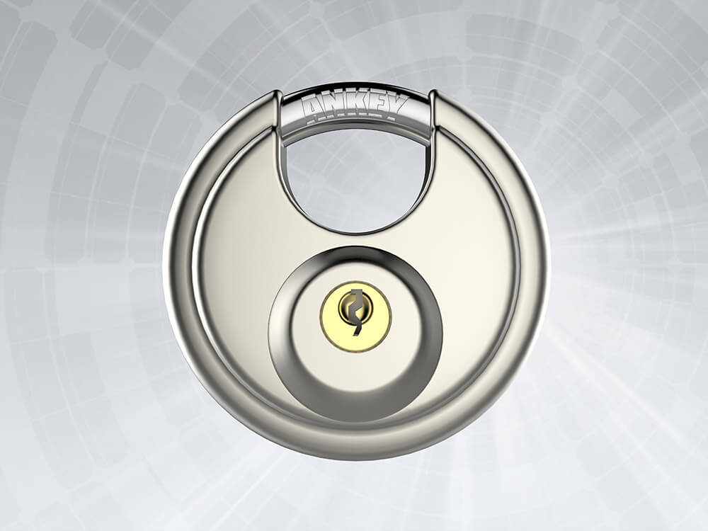 Discus padlock