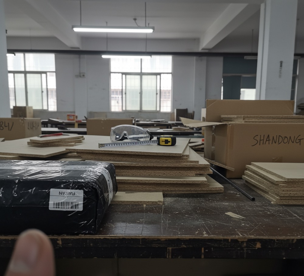 map of China showing wood production in Shandong and MDF in Fujian